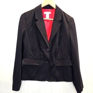 Isaac Mizrahi Blazer Women's Size Medium Black